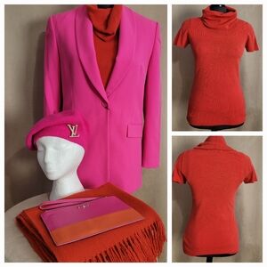 SWEATER M / SCARF COMBO